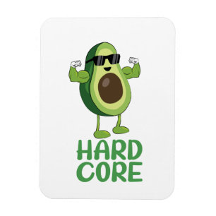 Íman Muscular Hardcore Avocado Funny