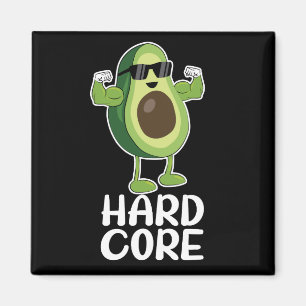 Íman Muscular Hardcore Avocado Funny