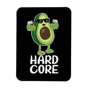 Íman Muscular Hardcore Avocado Funny