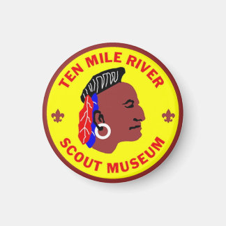 Íman Museu de Escoteiros do Rio Dez Milhas - Magnet Peq