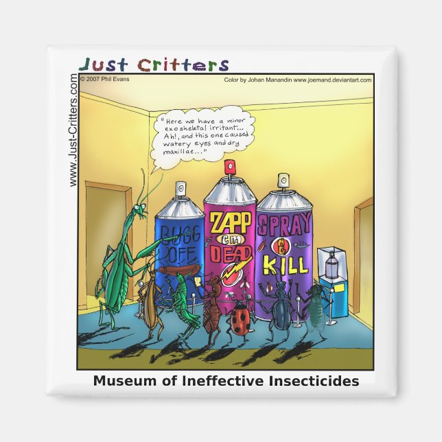 Íman Museu de Inseticidas Ineficazes (Frente)