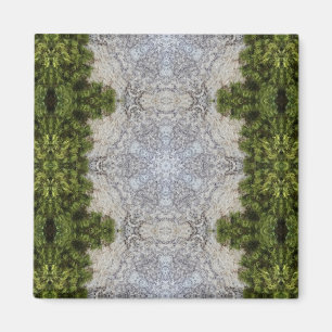 Íman Musgo Verde & Arte da Natureza da Terra