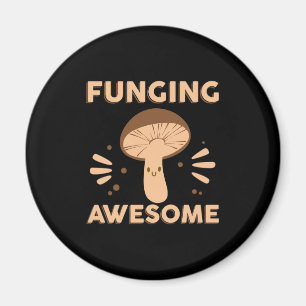 Íman Mushroom Hunter Funginf Incrível
