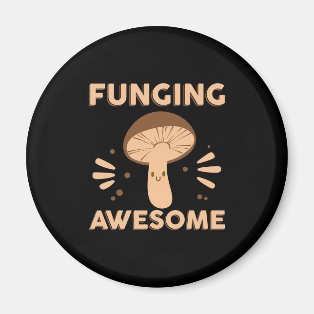 Íman Mushroom Hunter Funginf Incrível (Frente)