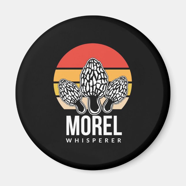 Íman Mushroom Hunter Morel Whisperer (Frente)