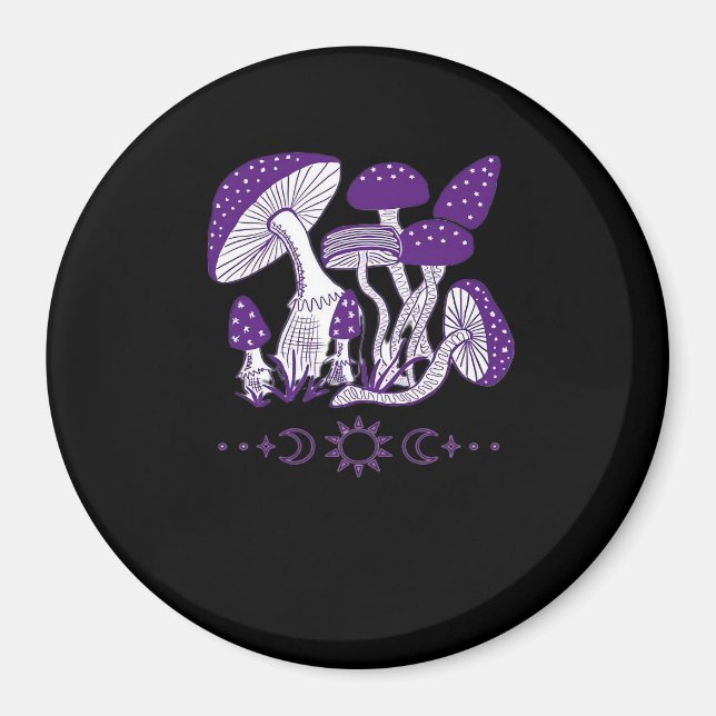 Íman Mushroom Whimsigoth Vibes (Frente)