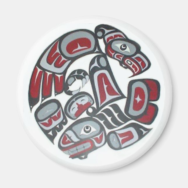 Íman Music Native American Tribal Totem (Frente)