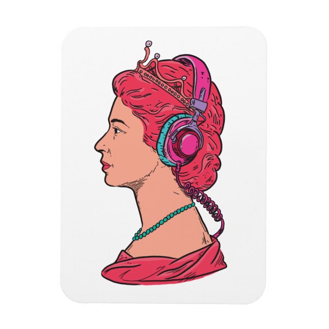 Íman Música da Rainha (Vertical)