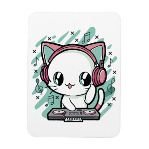 Íman música de gato