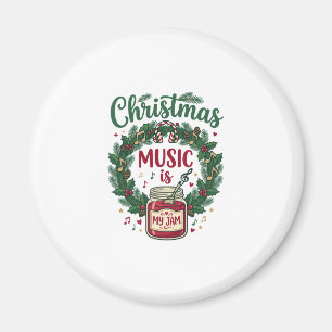 Íman Música de Natal é Jarro de Geléia de Pinheiro Coro