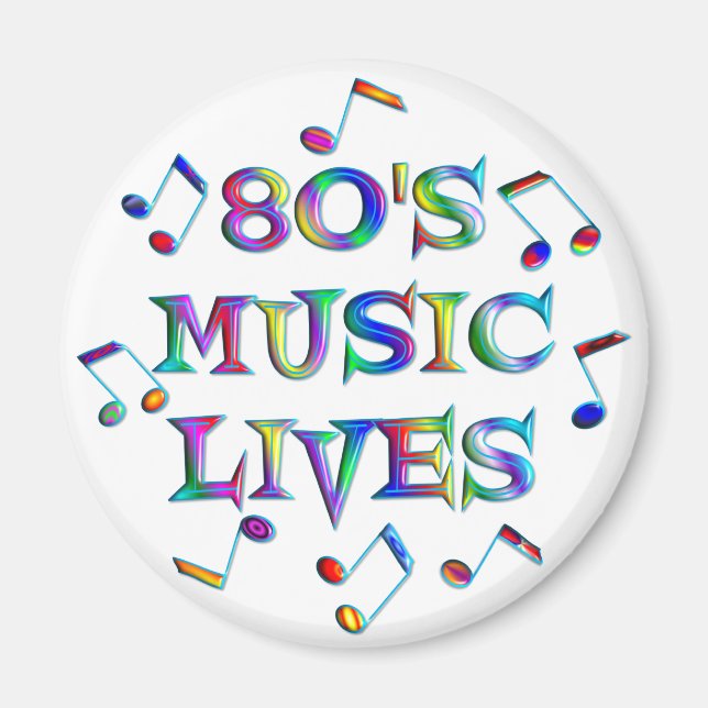 Íman Música dos anos 80 (Frente)