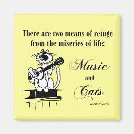 Íman Música e Gatos 2 - Citação Schweitzer