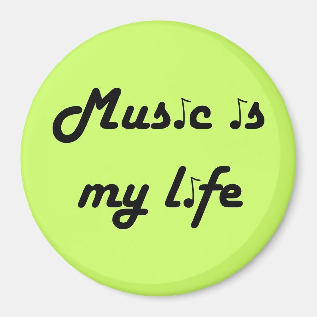 Íman Música é o meu magnata da vida (Frente)
