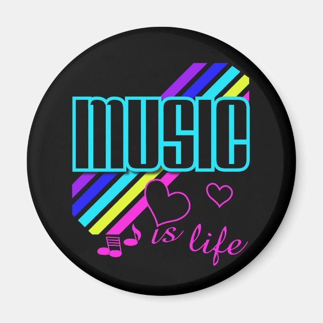 Íman Música é vida (Frente)