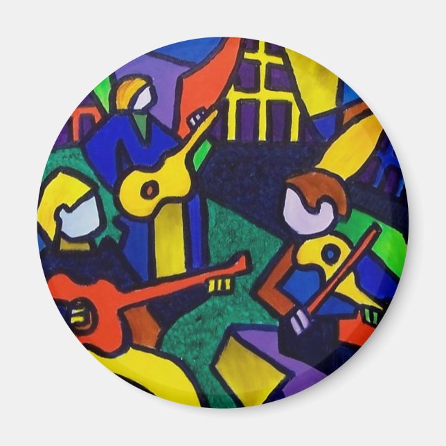 Íman Música Feliz (Frente)