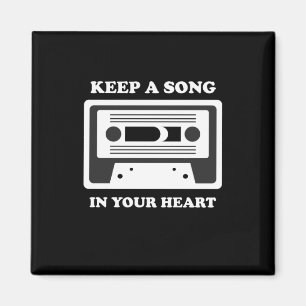 Íman Música Mantém Uma Música No Seu Coração
