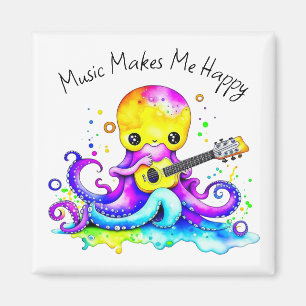 Íman Música Me Faz Feliz   Polvo Tocando Guitarra