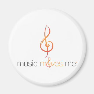 Íman Música Move Me™ Round Magnets