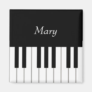 Íman Música Personalizada do Teclado Piano Clássico