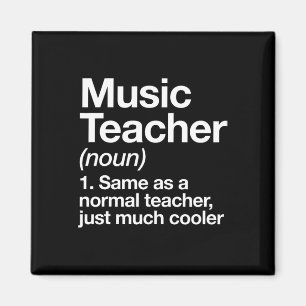 Íman Música Professora Definição Divertida De Volta À E