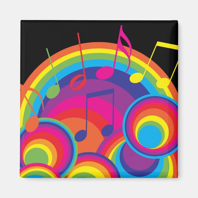 Íman Música Retro (Frente)