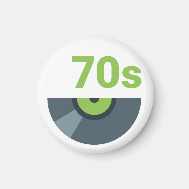 Íman Música Rock Record dos anos 70 (Frente)