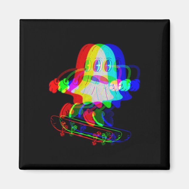 Íman Música Trippy House Fantasma Techno Rave Ska Hallo (Frente)