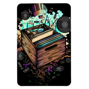Íman Música Vinyl Crate