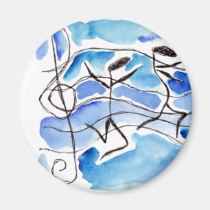 Íman Musical Notes come to Life Music adiciona alegria 