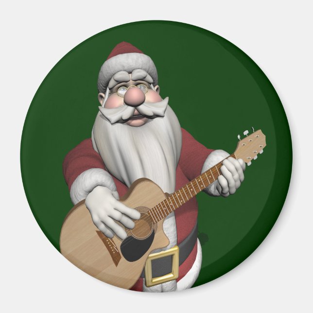 Íman Musical Santa Claus Tocando Canções De Natal (Frente)