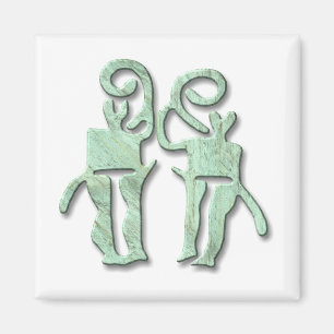 Íman Músicos-cobre