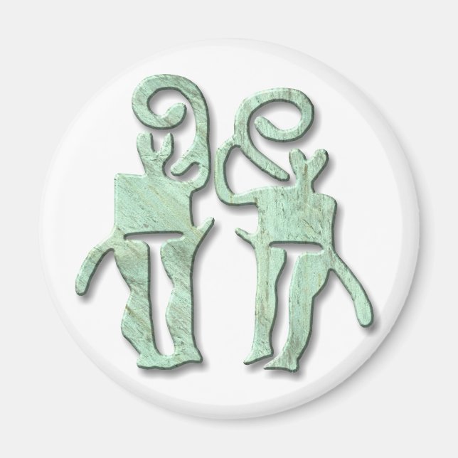 Íman Músicos-cobre (Frente)