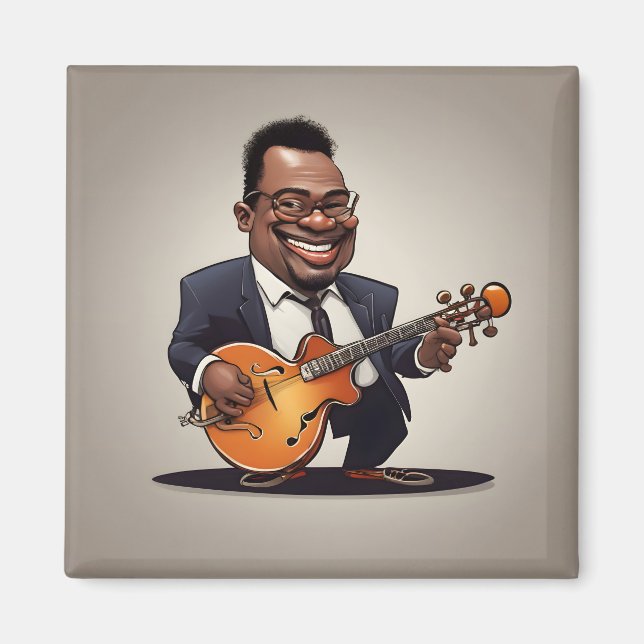Íman músicos do jazz (Frente)