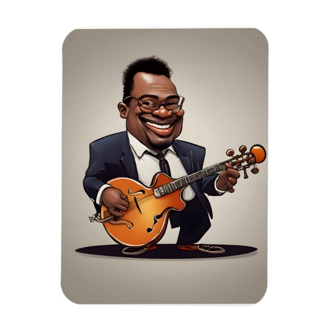 Íman músicos do jazz (Vertical)
