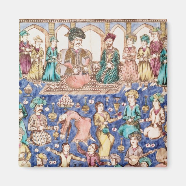 Íman Músicos e dançarinos (Frente)