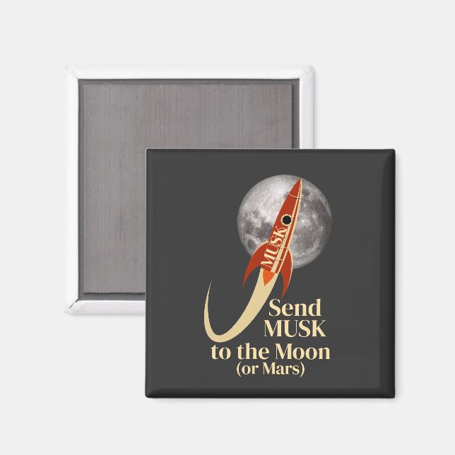 Íman Musk Magnet (Front/Back)