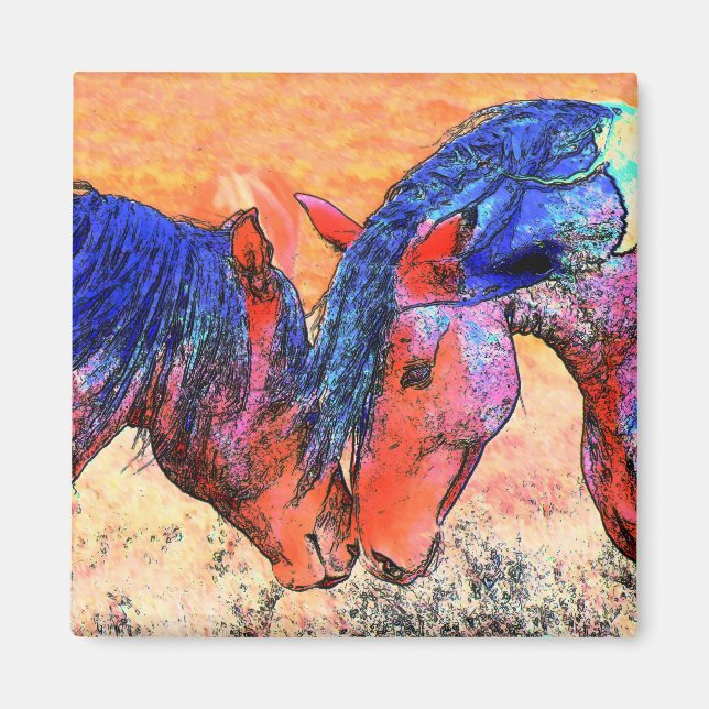 Íman Mustangs (Frente)