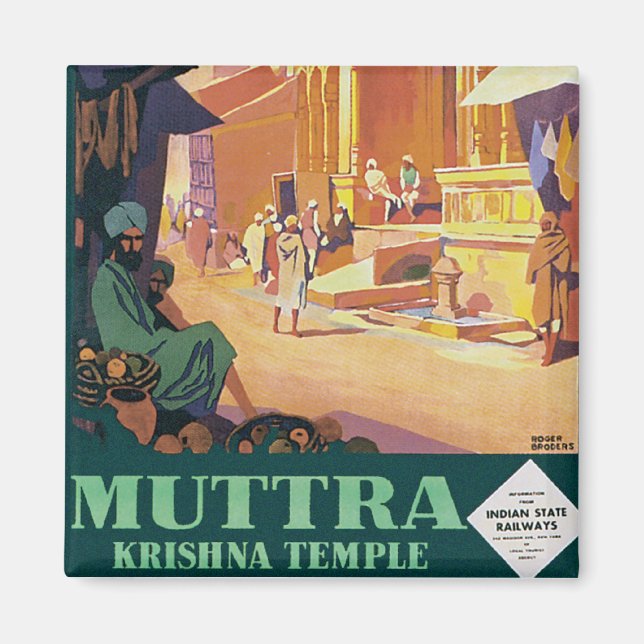 Íman Muttra ~ Templo Krishna (Frente)