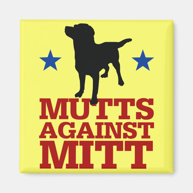 Íman Mutts Contra Mitt (Frente)