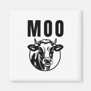 Íman Muu Eu Sou Uma Vaca Fazenda Divertida