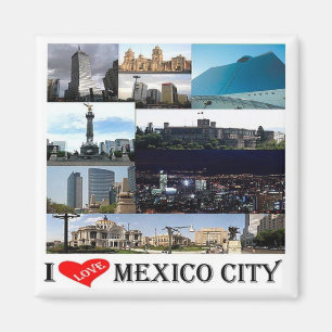 Íman MX - México - Cidade do México - Eu Amo Colagem 