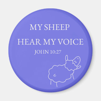 Íman My Sheep Hear My Voice Magnet