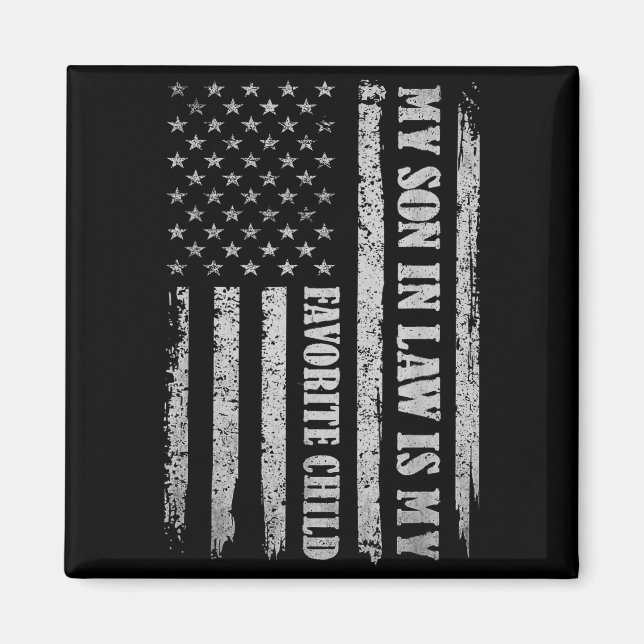 Íman My Son In Law Is My Favorite Child Fathers Day Usa (Frente)