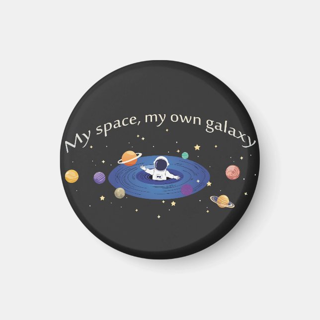 Íman My Space, My Own Galaxy (Frente)