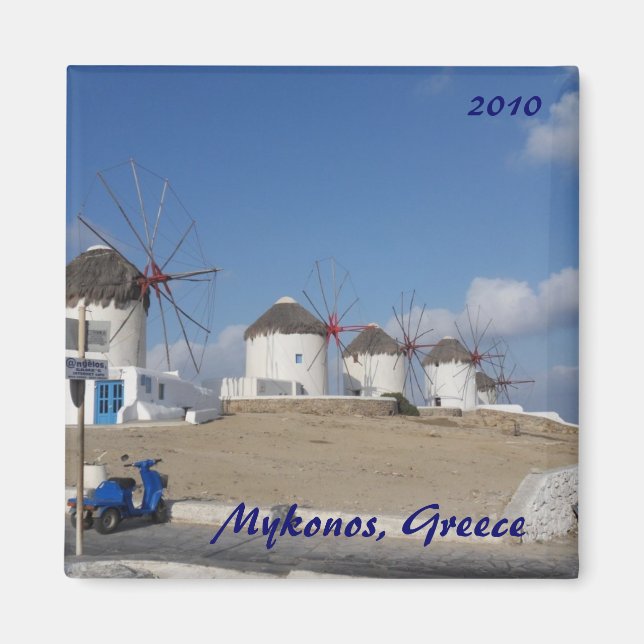 Íman Mykonos, Grécia, 2010 (Frente)