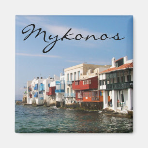 Íman Mykonos Little Veneice Imã de geladeira