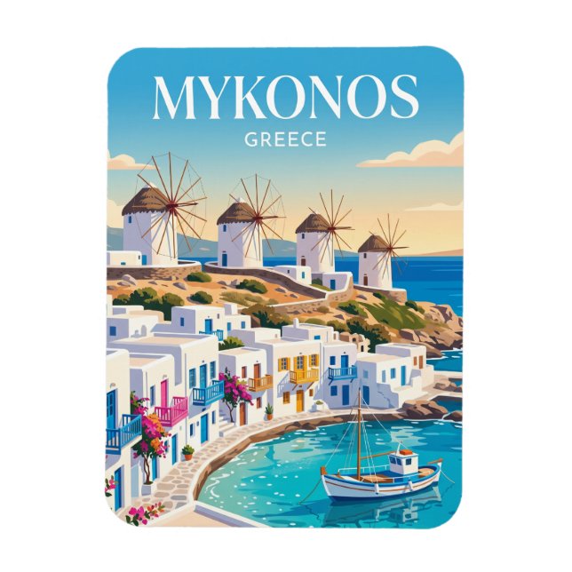 Íman Mykonos Town Grécia (Vertical)