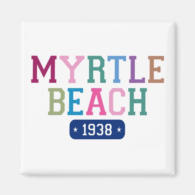 Íman Myrtle Beach 1938 (Frente)