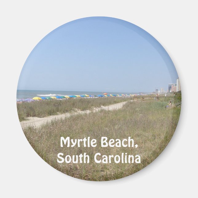 Íman Myrtle Beach, Carolina do Sul (Frente)
