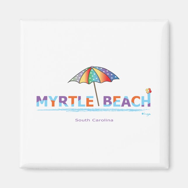 Íman Myrtle Beach, Carolina do Sul, Divertido (Frente)